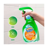 Scrubbing Bubbles Disinfectant Bathroom Grime Fighter Spray, Citrus, 32 fl oz
