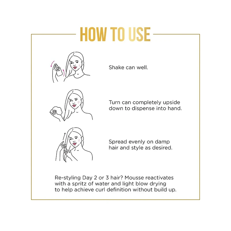 Pantene Pro-V Soft Curls Shaping Mousse, 6.6 oz.