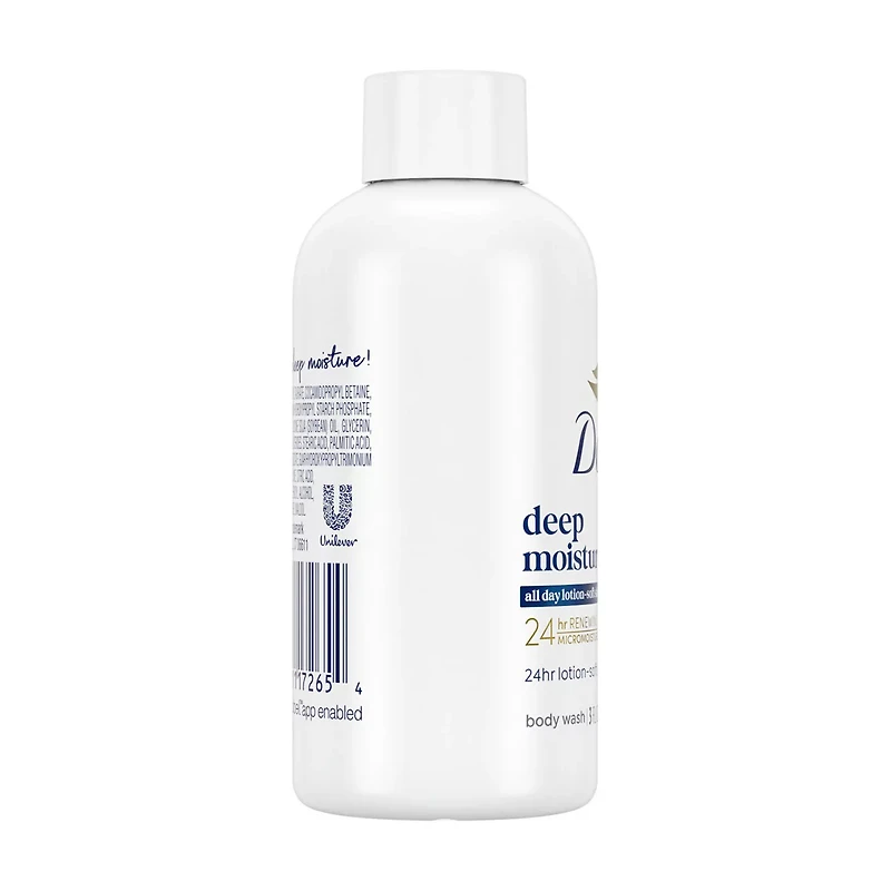 Dove Deep Moisture Body Wash, 3 fl oz