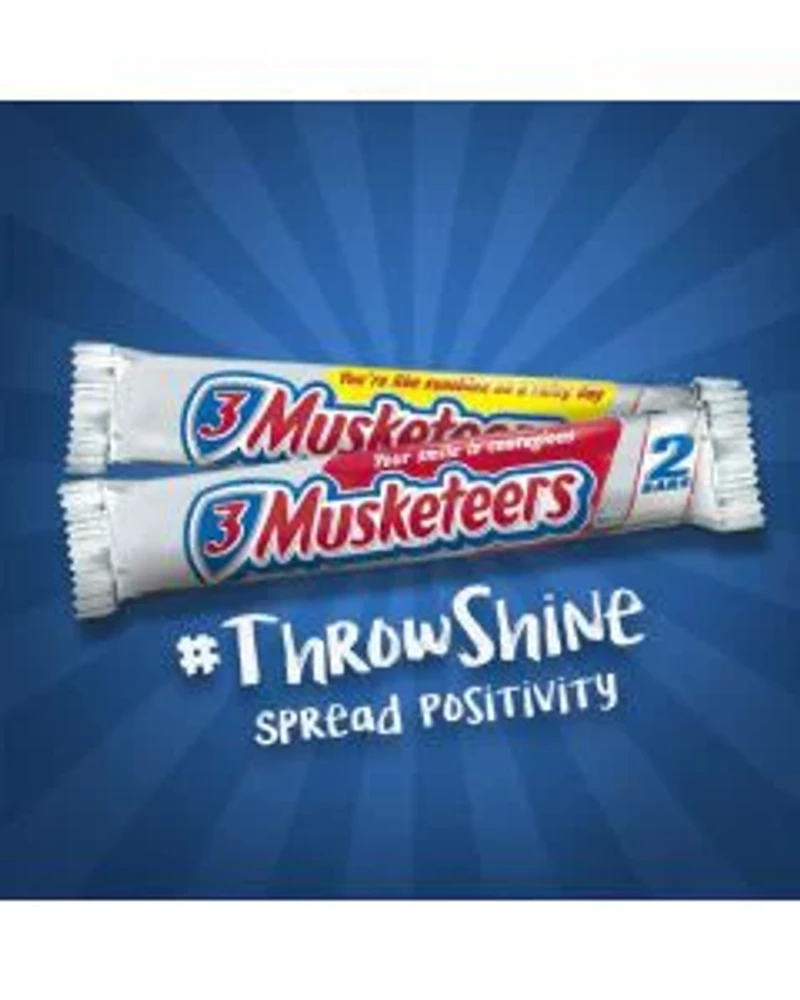 3 Musketeers, Sharing Size Chocolate Candy Bar, 3.28 Oz