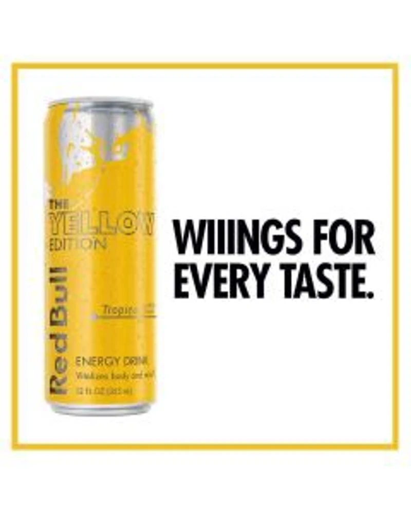 Red Bull Yellow Edition, Tropical Energy Drink, 12 fl oz