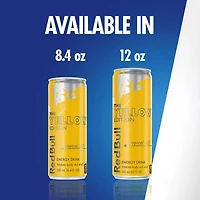Red Bull Yellow Edition Energy Drink, Tropical, 114mg Caffeine, 12 fl. oz. Can