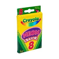 Crayola Neon Crayons, 8 Count