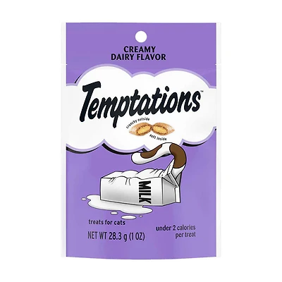Temptations Treats for Cats, Creamy Dairy Flavor, 1 oz