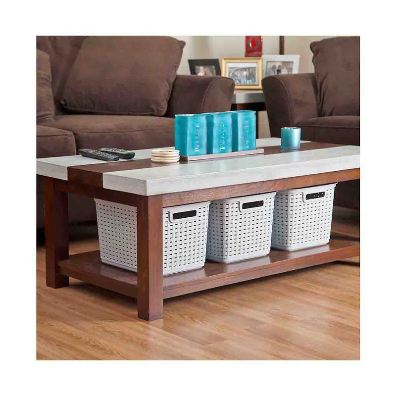 Sterilite Tall Weave Basket