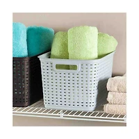 Sterilite Tall Weave Basket