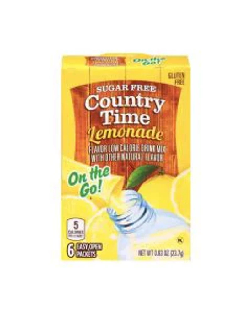 Country Time Lemonade Drink Mix, 6 ct