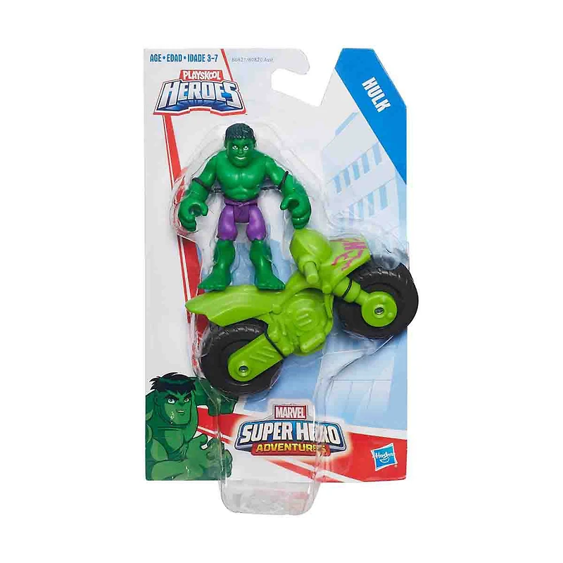 Playskool Heroes Marvel Super Hero Adventures Figure with Bike
