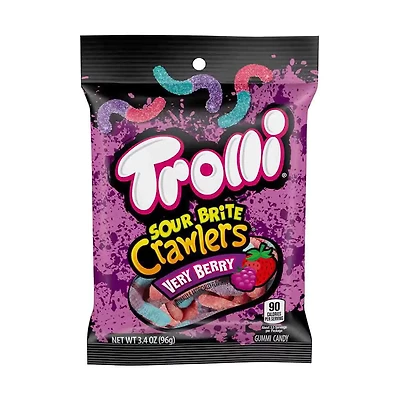 Trolli Sour Brite Crawlers, Very Berry