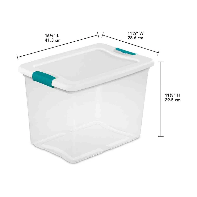 Sterilite 25 Qt. Latching Box