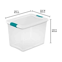 Sterilite 25 Qt. Latching Box