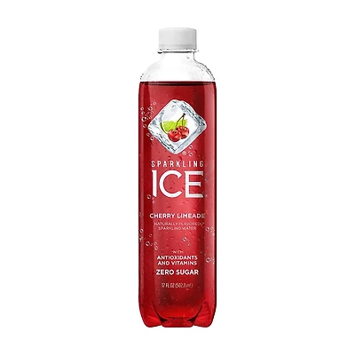 Sparkling Ice Cherry Limeade Flavored Sparkling Water, 17 fl oz