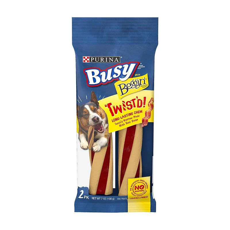 Purina Busy with Beggin Twist'd Dog Treats, 2 ct