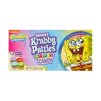 Frankford Spongebob Krabby Patties Gummy Candy Theatre Box, 2.54 oz