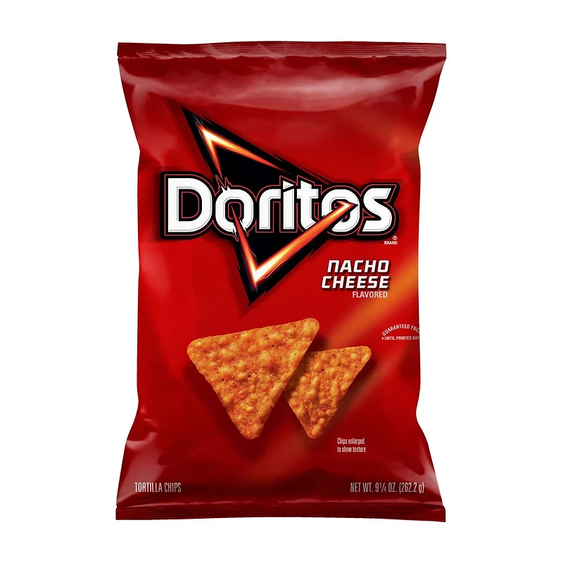 Doritos Tortilla Chips Nacho Cheese Flavored 9.25 oz