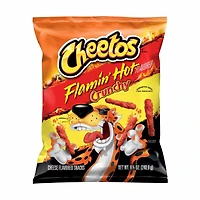 Cheetos Flamin' Hot Crunchy Cheese Flavored Snacks 8.5 Oz Bag