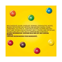 M&M'S Milk Chocolate Candy Peg Bag, 2.55 oz