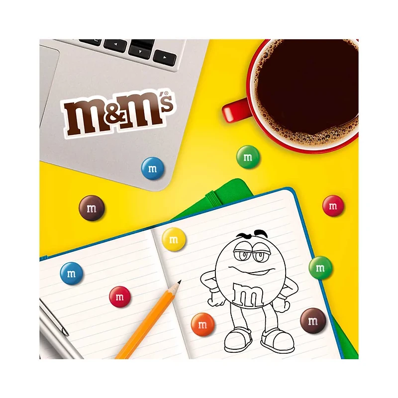 M&M'S Milk Chocolate Candy Peg Bag, 2.55 oz