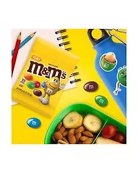 M&M'S Peanut Milk Chocolate Candy, 2.55 oz Bag