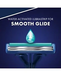 Gillette Sensor2 Plus Pivoting Head Disposable Razors for Men, 10 ct