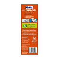 Hefty Ultra Strong 13 Gallon Trash Bags, Tall Kitchen Trash Bags, White, Clean Burst Scent, 24 Bags