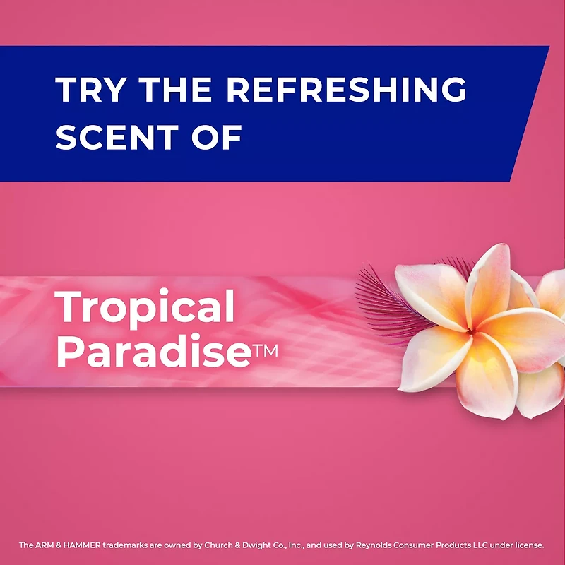 Hefty Ultra Strong 13 Gallon Tall Kitchen Trash Bags - Tropical Paradise, 25 ct
