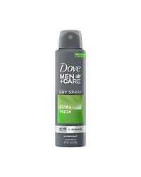 Dove Men +Care Extra Fresh Antiperspirant Deodorant Dry Spray, 3.8 oz