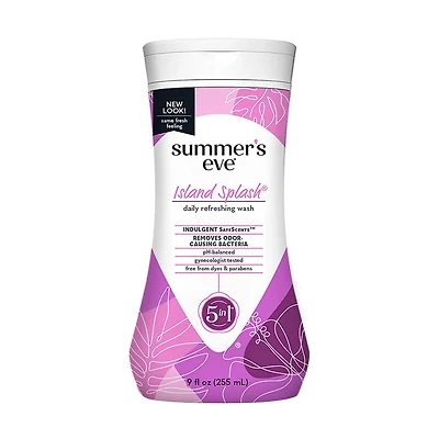 Summer's Eve Cleansing Wash, Island Splash, 9 fl oz