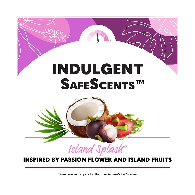 Summer's Eve Cleansing Wash, Island Splash, 9 fl oz