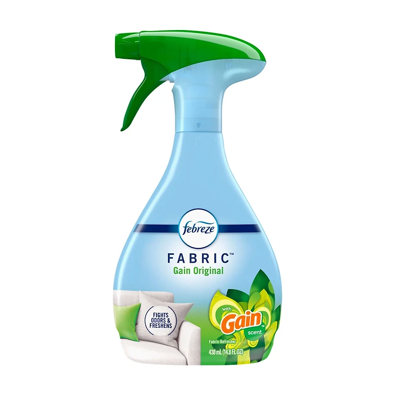 Febreze Odor-Fighting Fabric Refresher with Gain, Original, 14.8 fl oz