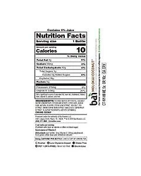 Bai Antioxidant Infused Flavored Water, Molokai Coconut, 18 fl oz