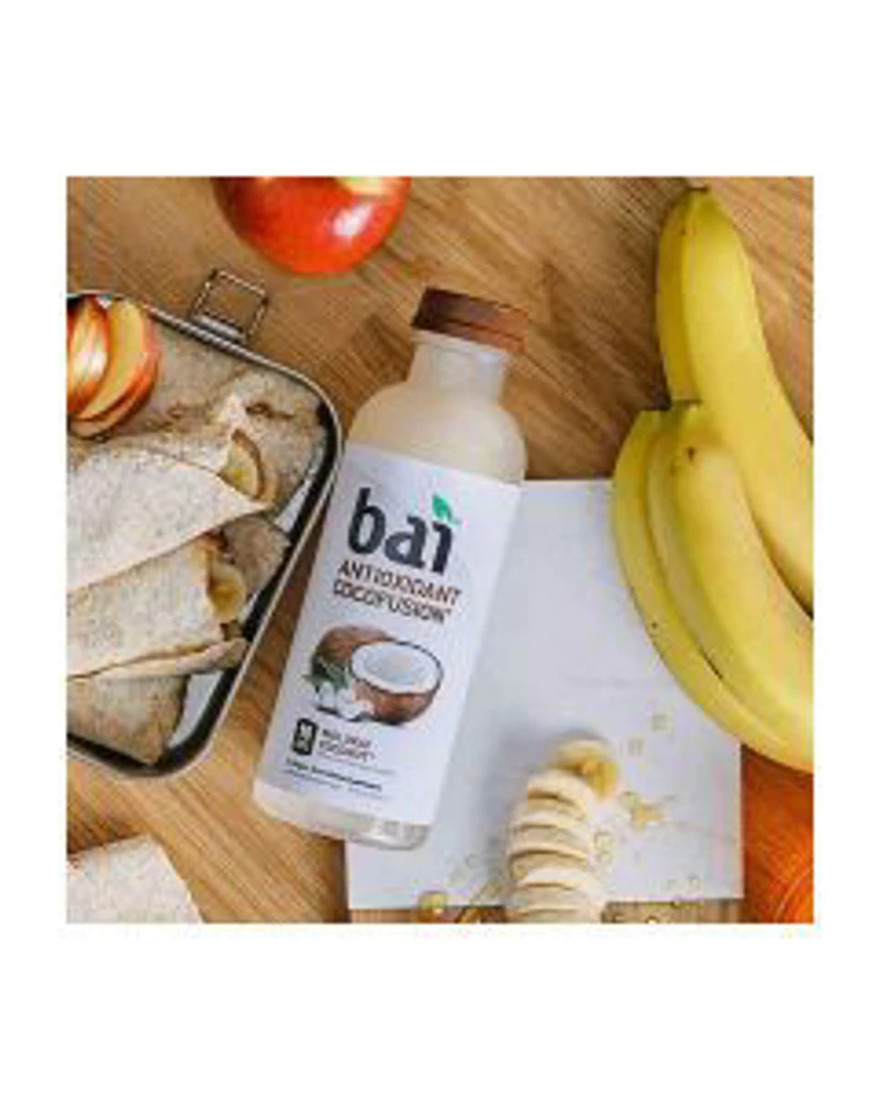 Bai Antioxidant Infused Flavored Water, Molokai Coconut, 18 fl oz