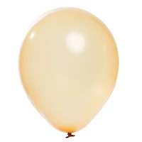 9" Pearlized Latex Balloons, 12 Count, Gold