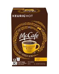 McCafé Breakfast Blend K-Cup Coffee Pods, 12 ct