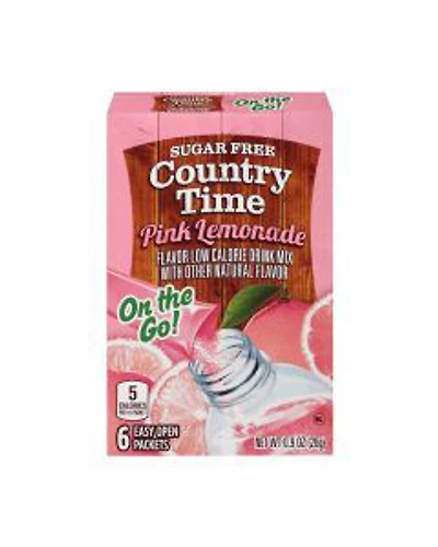 Country Time Pink Lemonade Drink Mix, 6 ct