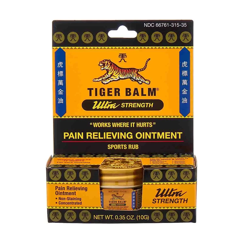 Tiger Balm Pain Relief Ointment, 0.35 oz.