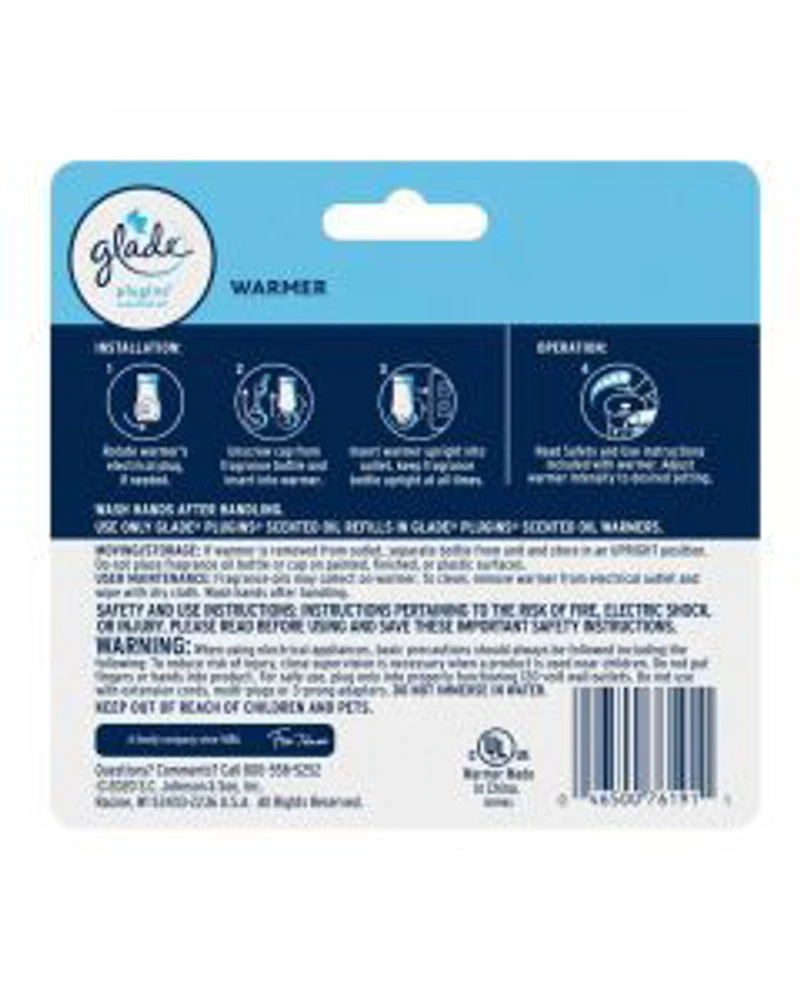Glade PlugIns Scented Oil Warmer, 2 ct