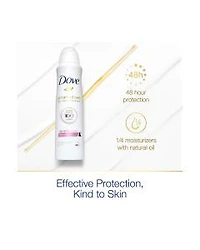 Dove Advanced Care Antiperspirant Dry Deodorant Spray, Invisible