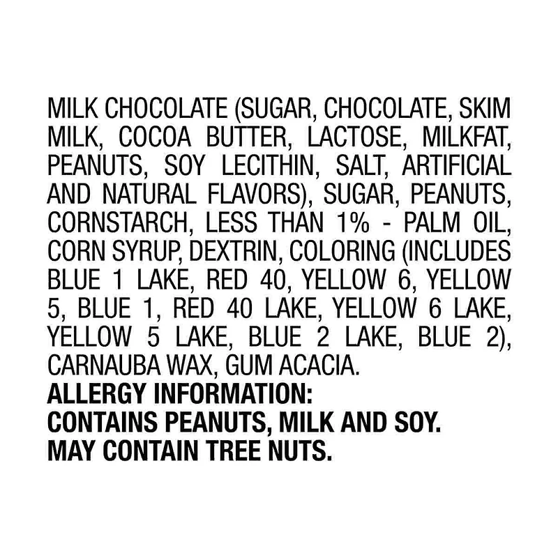 M&M'S Peanut Chocolate Candy Grab & Go Size Bag, 5.5 oz