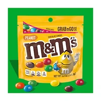 M&M'S Peanut Milk Chocolate Candy - Grab N Go Size, 5 oz