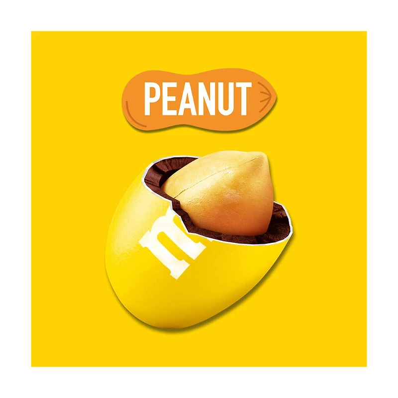 M&M'S Peanut Milk Chocolate Candy - Grab N Go Size, 5 oz