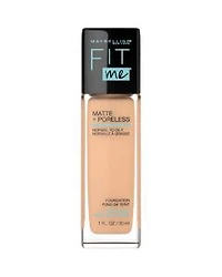 Maybelline Fit Me Matte + Poreless Liquid Foundation Makeup, Nude Beige