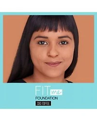 Maybelline Fit Me Matte + Poreless Liquid Foundation Makeup, Toffee