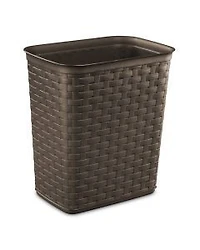 Sterilite Weave Wastebasket, 3.4 Gal