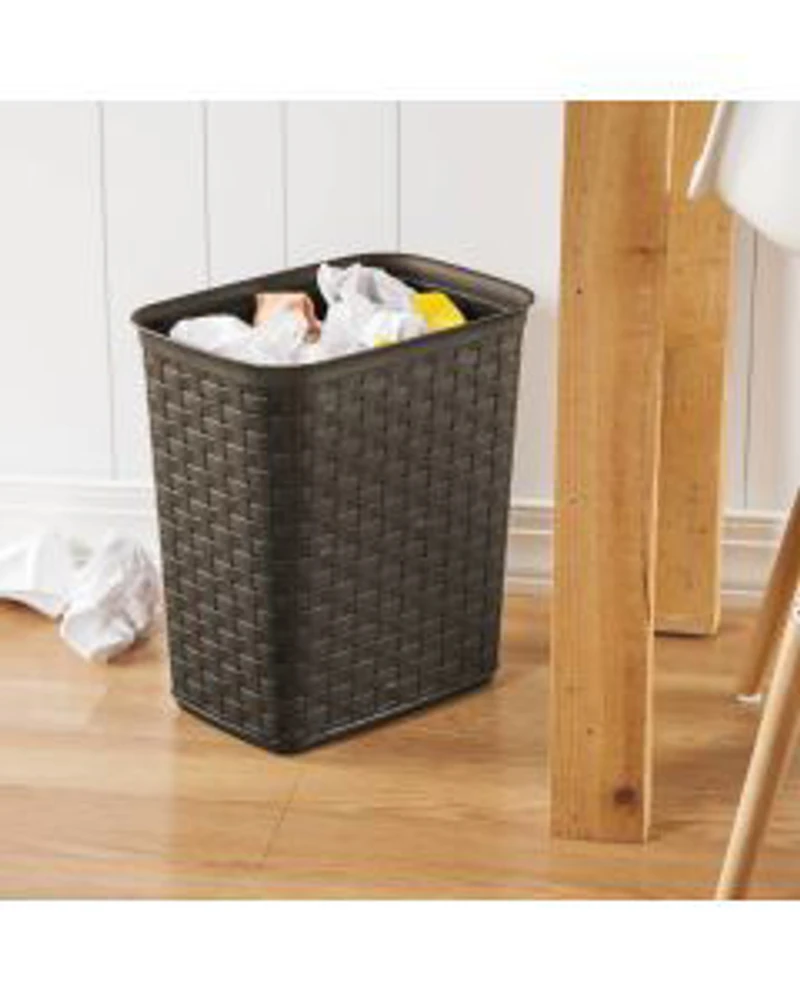 Sterilite Weave Wastebasket, 3.4 Gal