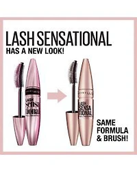 Maybelline Lash Sensational Waterproof Mascara, Brownish Black, 0.3 fl oz