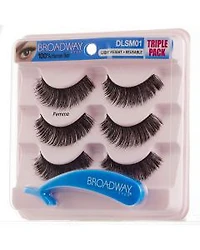 Broadway Lightweight Eyelashes, Femme, Triple Pack