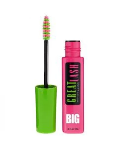 Maybelline Great Lash Big Washable Mascara, Blackest Black