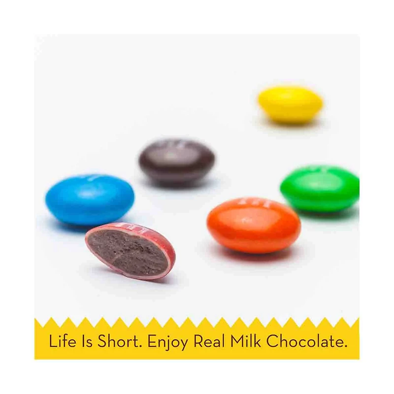 M&M'S Milk Chocolate Candy Grab & Go Size Bag, 5.5 oz