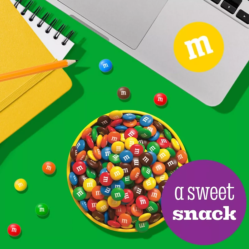 M&M'S Milk Chocolate Candy, Grab N Go, 5 oz Resealable Bag